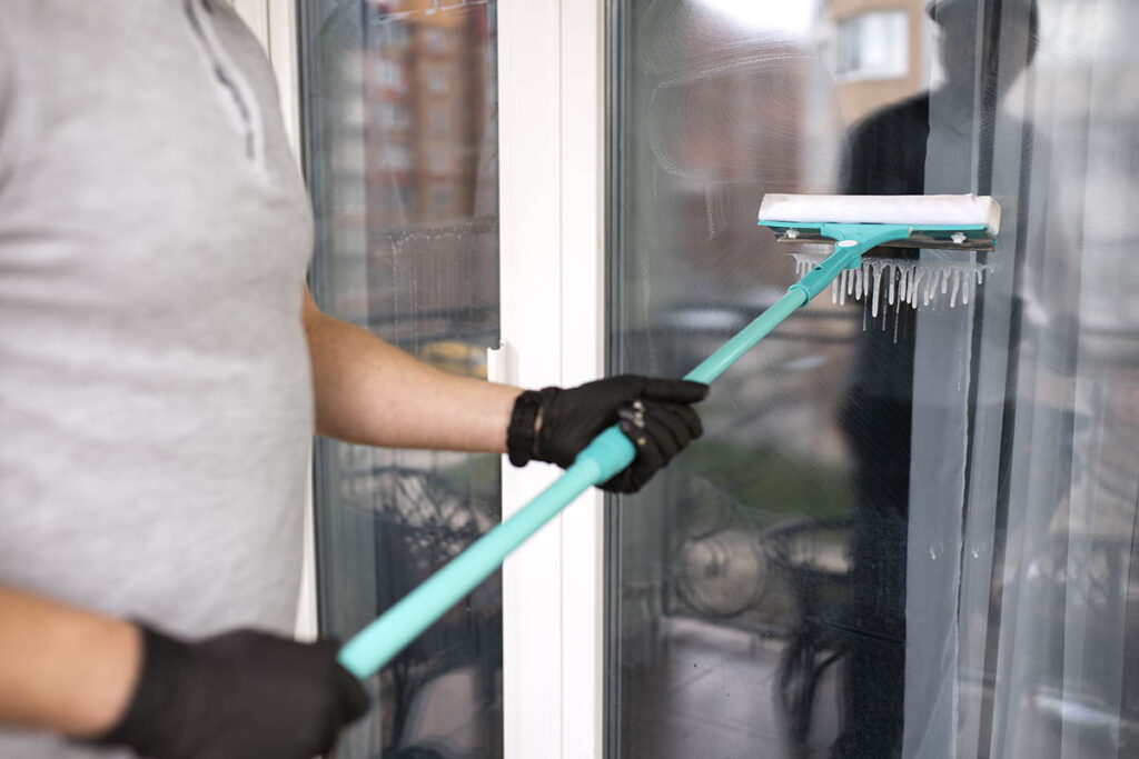 limpiar y desinfectar ventanas PVC